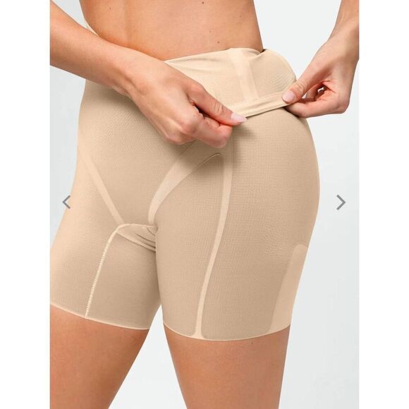 Popilush Shaping Compression Butt-Lifting Shorts Women's XL-XXL Nude Shapewear - Picture 7 of 8